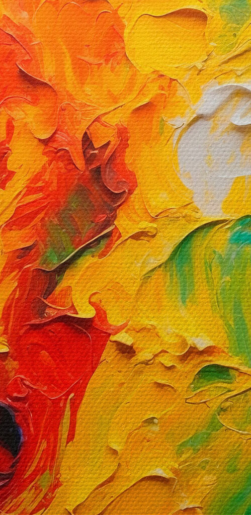 Painting of different colors