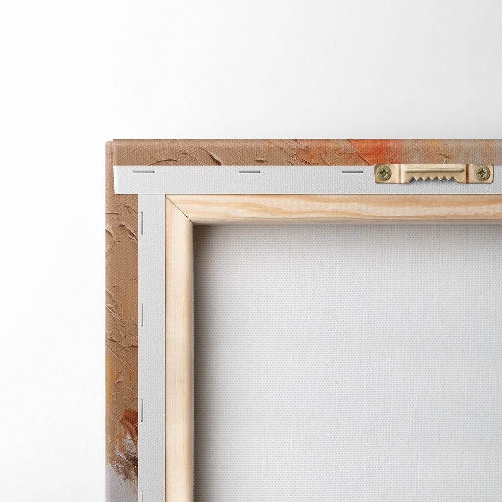 Textured canvas with warm tones Textured canvas with warm tones