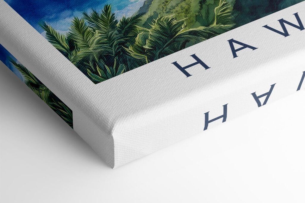 Rainbow over a rocky beach