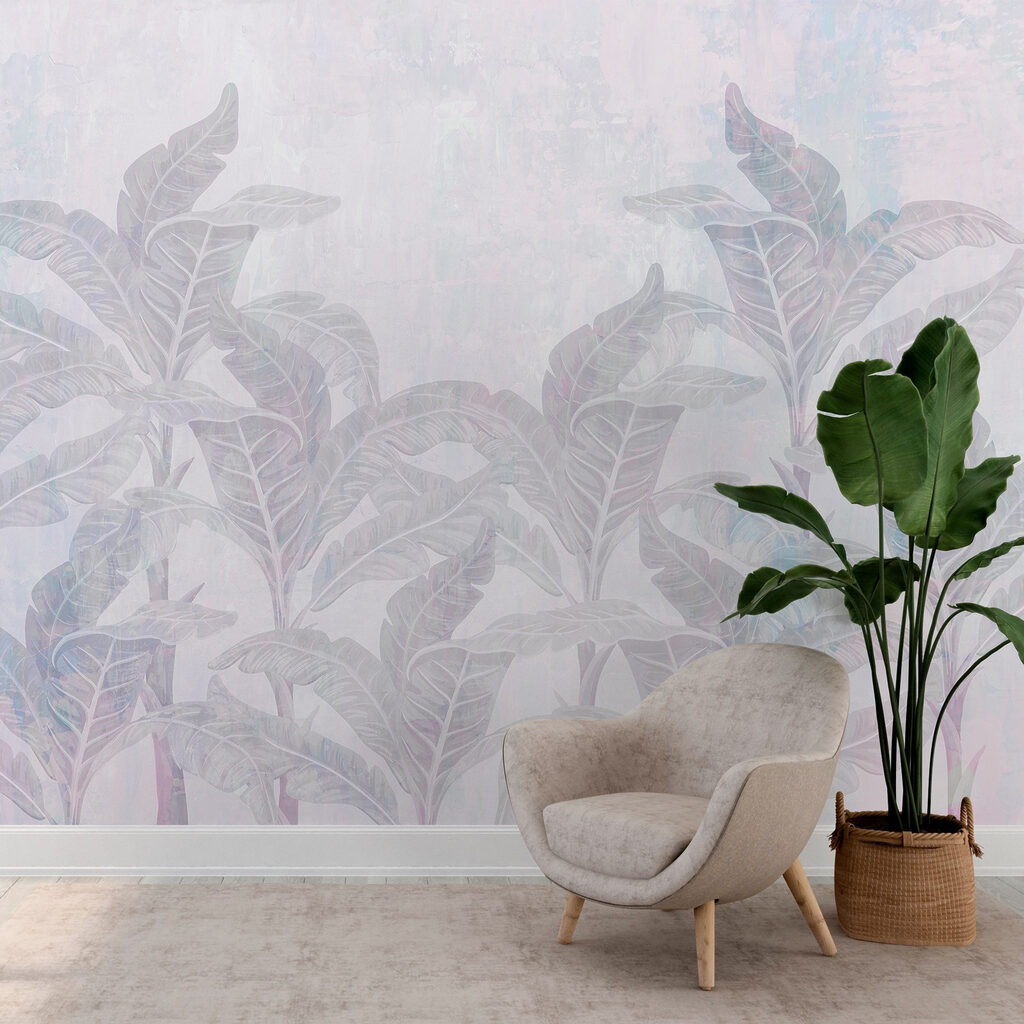 Delicate leaves in soft hues Delicate leaves in soft hues