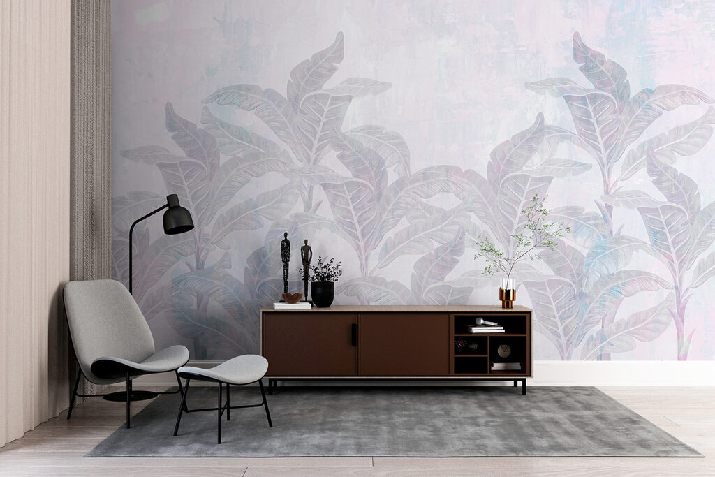 Delicate leaves in soft hues Delicate leaves in soft hues