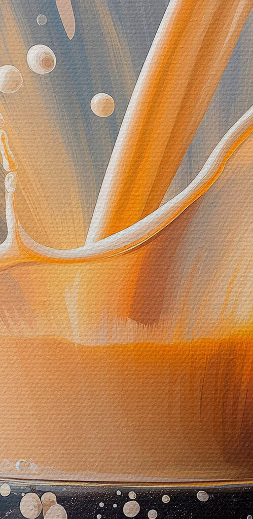 Splash of liquid in a cup Splash of liquid in a cup