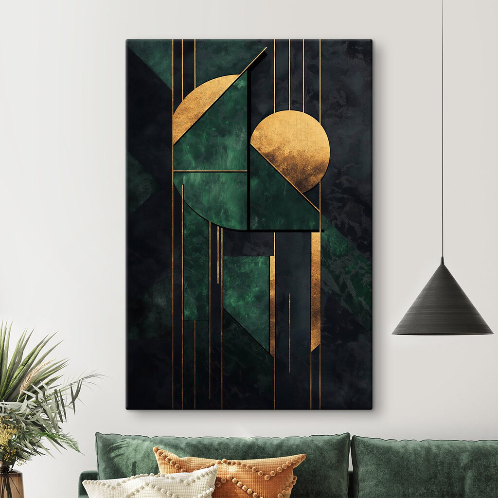 Abstract design with rich colors