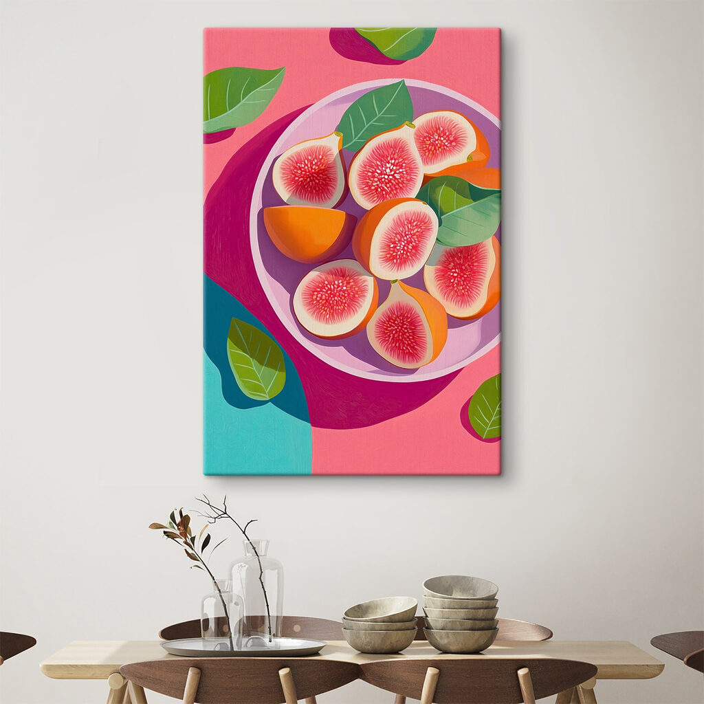 Bowl of fruit with leaves Bowl of fruit with leaves