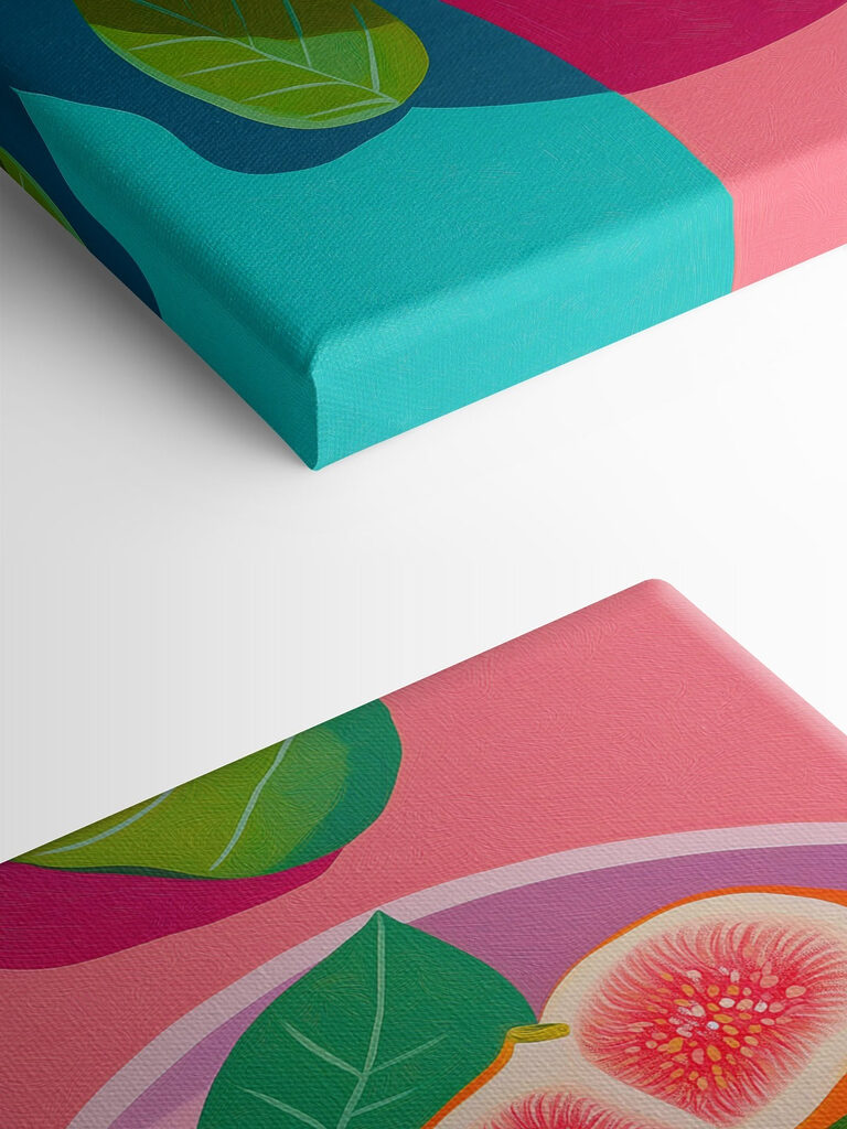 Bowl of fruit with leaves Bowl of fruit with leaves