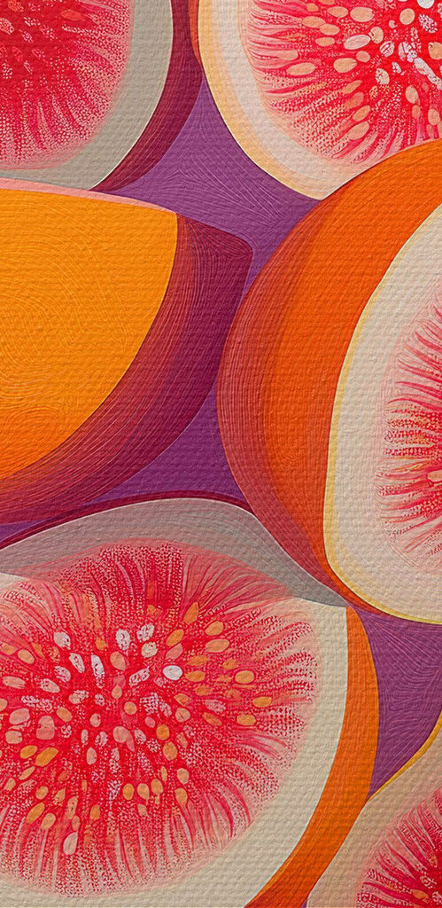 Bowl of fruit with leaves Bowl of fruit with leaves