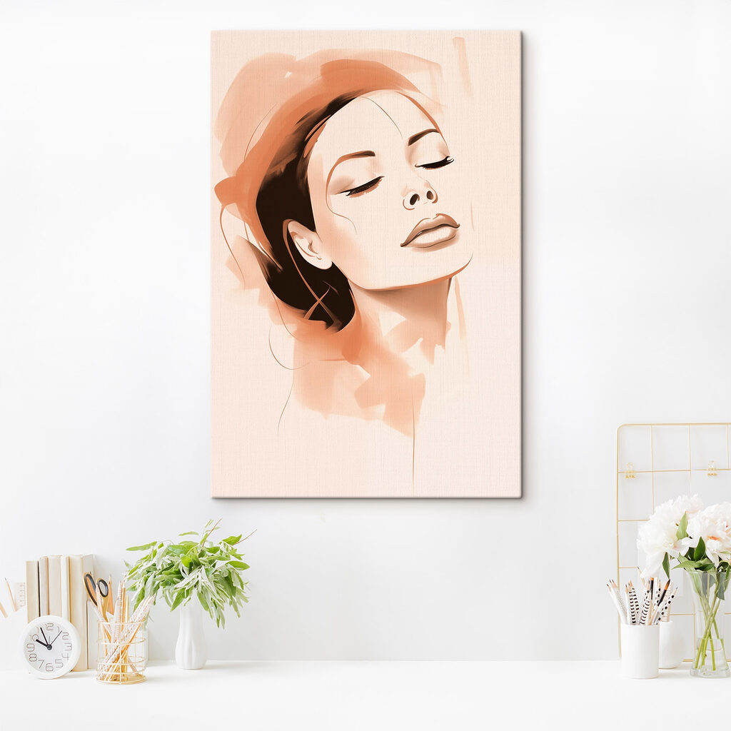 Elegant portrait with serene expression Elegant portrait with serene expression