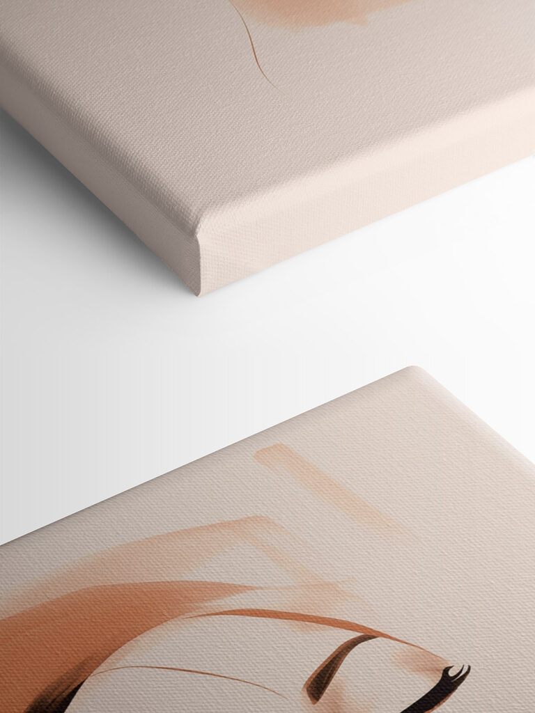 Elegant portrait with serene expression Elegant portrait with serene expression