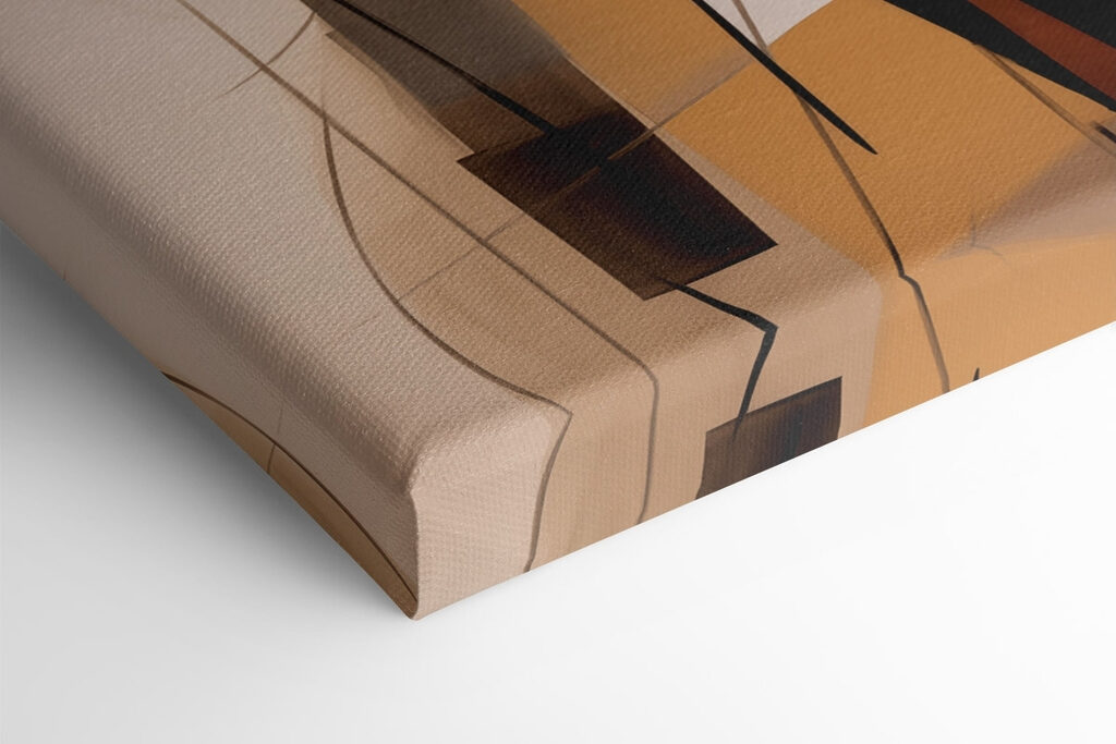 Painting of a woman's face Painting of a woman's face