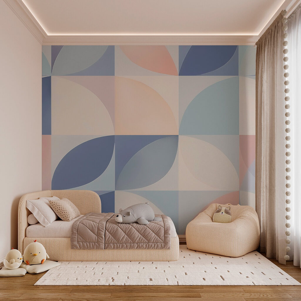 Teddy bear sitting on a cloud