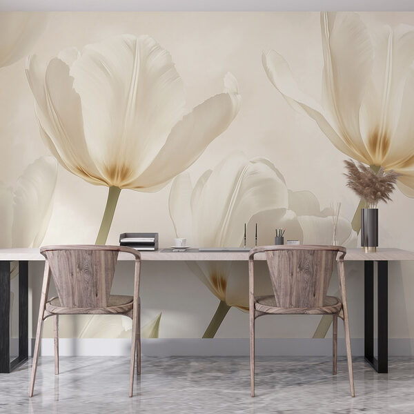 Group of white flowers Group of white flowers