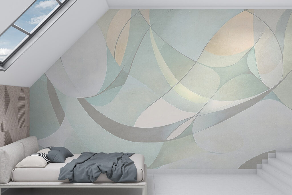 White and grey art White and grey art