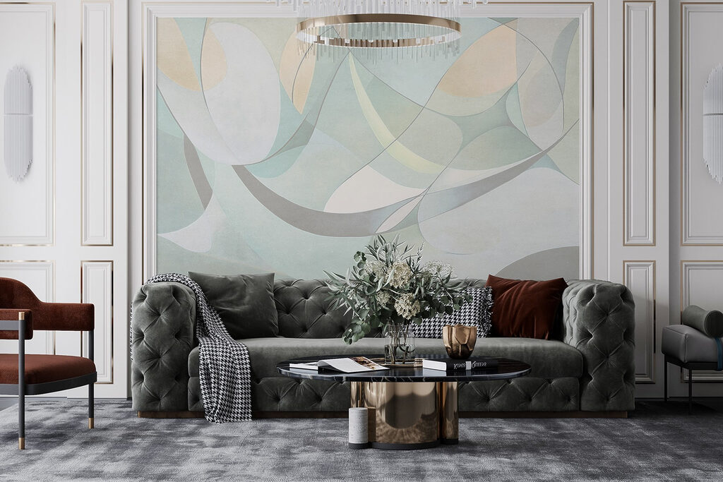 White and grey art White and grey art