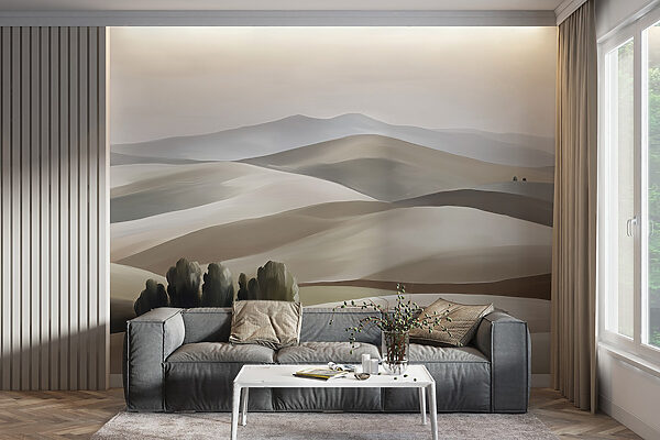 Krajina kopcov a stromov Krajina kopcov a stromov