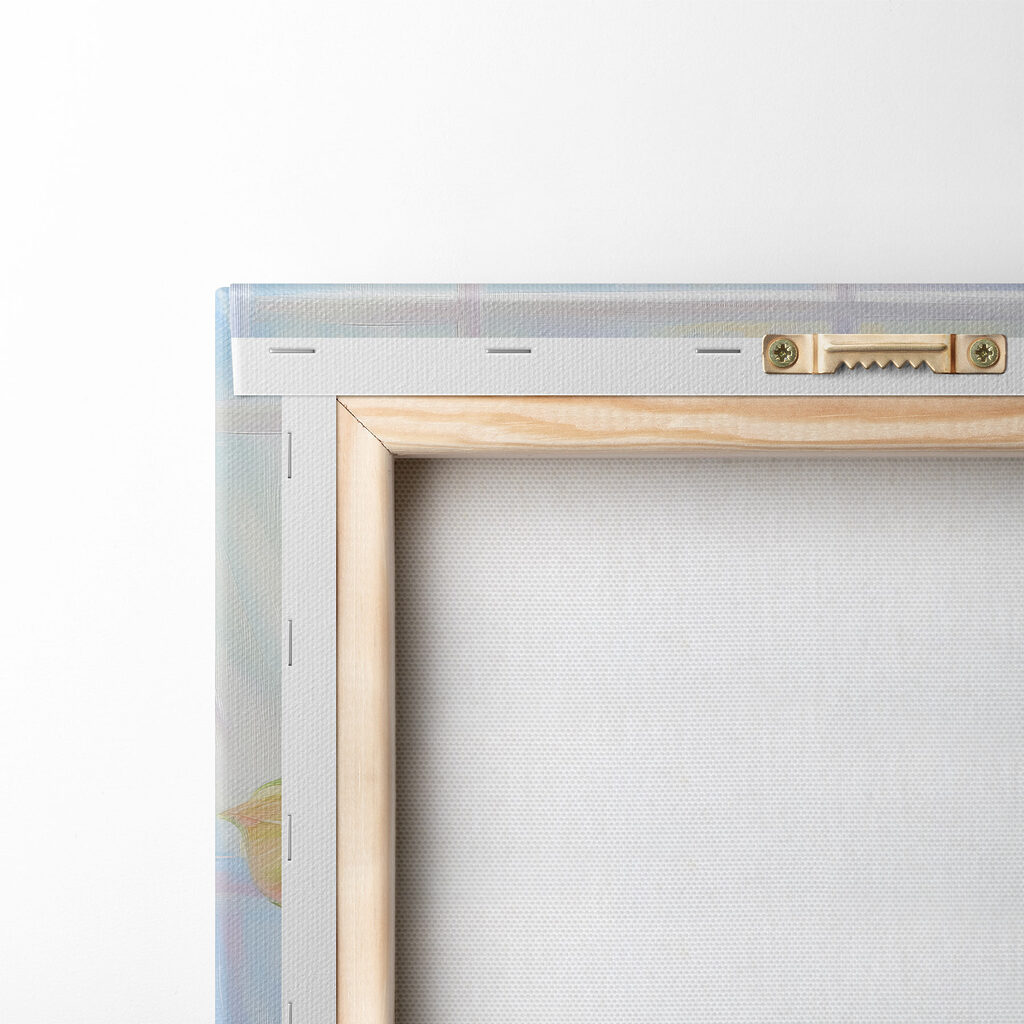 Painting of a vase of flowers Painting of a vase of flowers