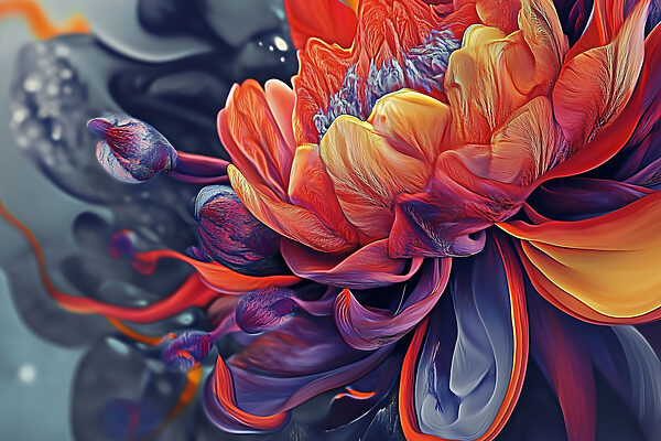 Vibrant petals in stunning harmony Vibrant petals in stunning harmony