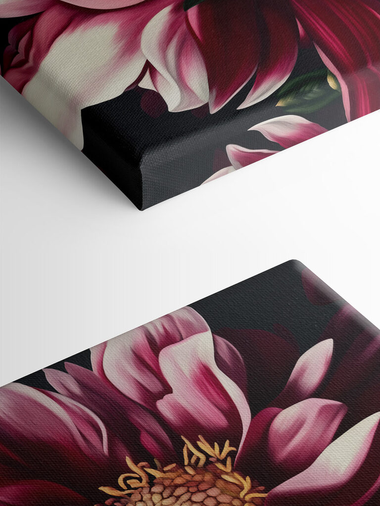 Vibrant blossoms in harmonious colors