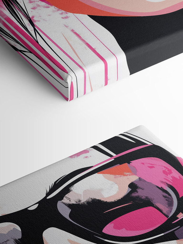 Woman wearing sunglasses