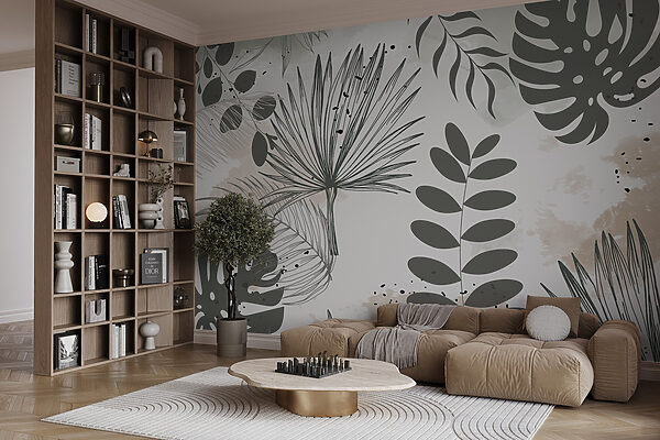 Nature-inspired botanical illustration design Nature-inspired botanical illustration design