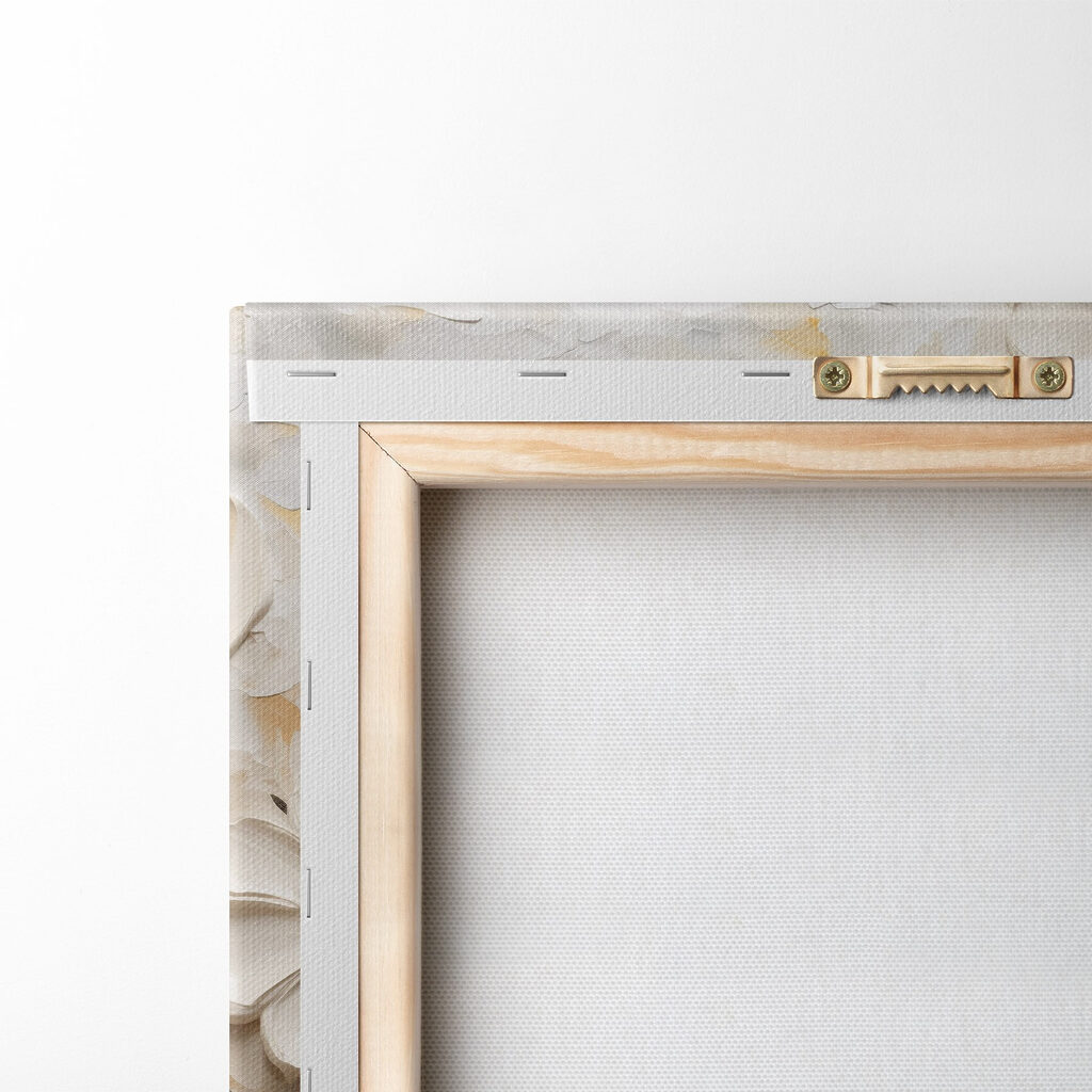 Painting of white flowers