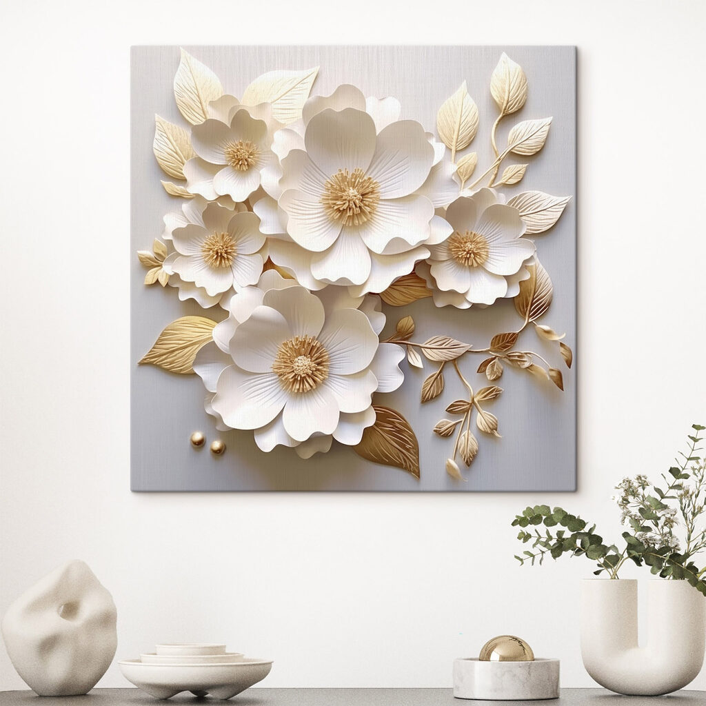 Elegant floral arrangement in soft tones Elegant floral arrangement in soft tones