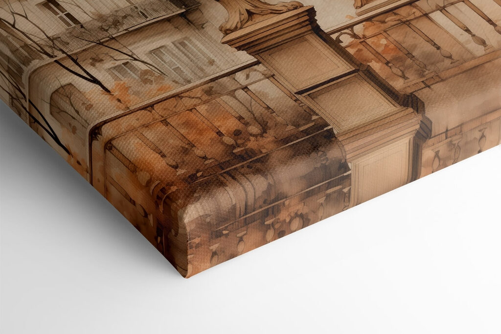 Street lamp and trees with a tower in the background Street lamp and trees with a tower in the background