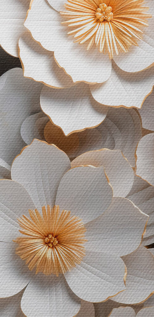Delicate blooms on textured background Delicate blooms on textured background