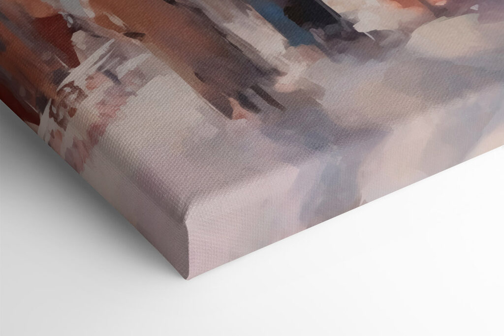 Group of people walking in front of a church Group of people walking in front of a church