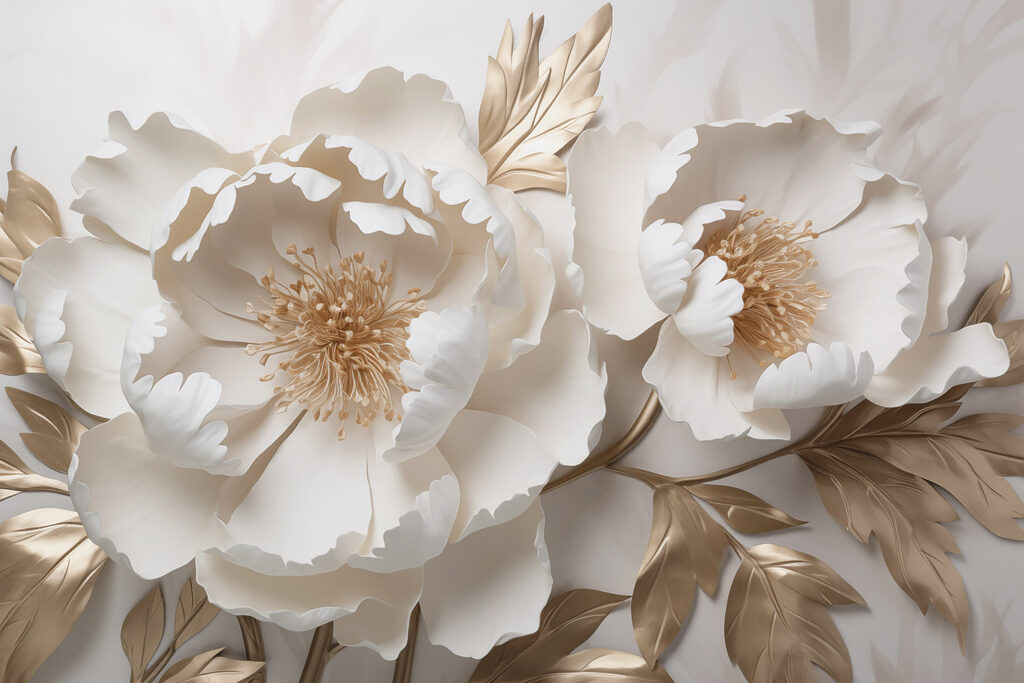 Delicate blooms in soft colors Delicate blooms in soft colors