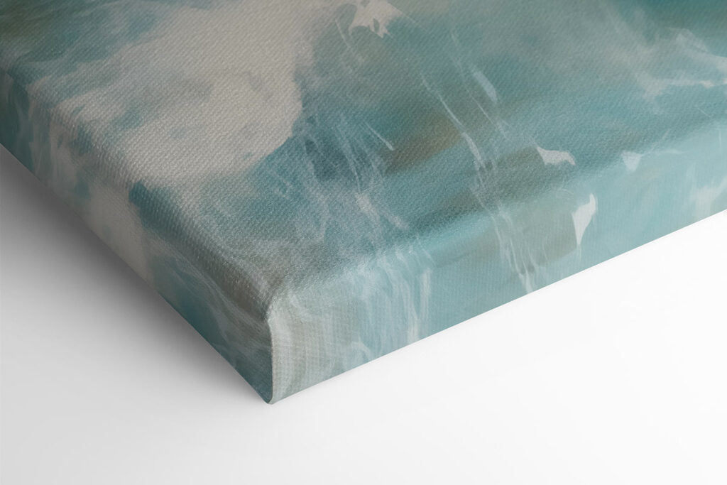 Gentle waves dance on tranquil waters