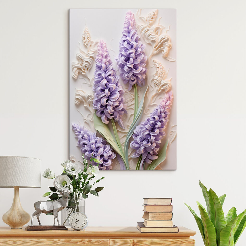 Group of purple flowers Group of purple flowers