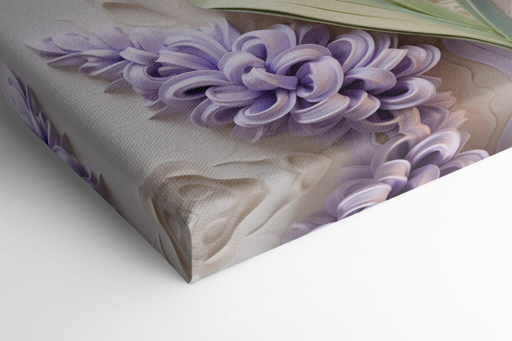 Group of purple flowers Group of purple flowers