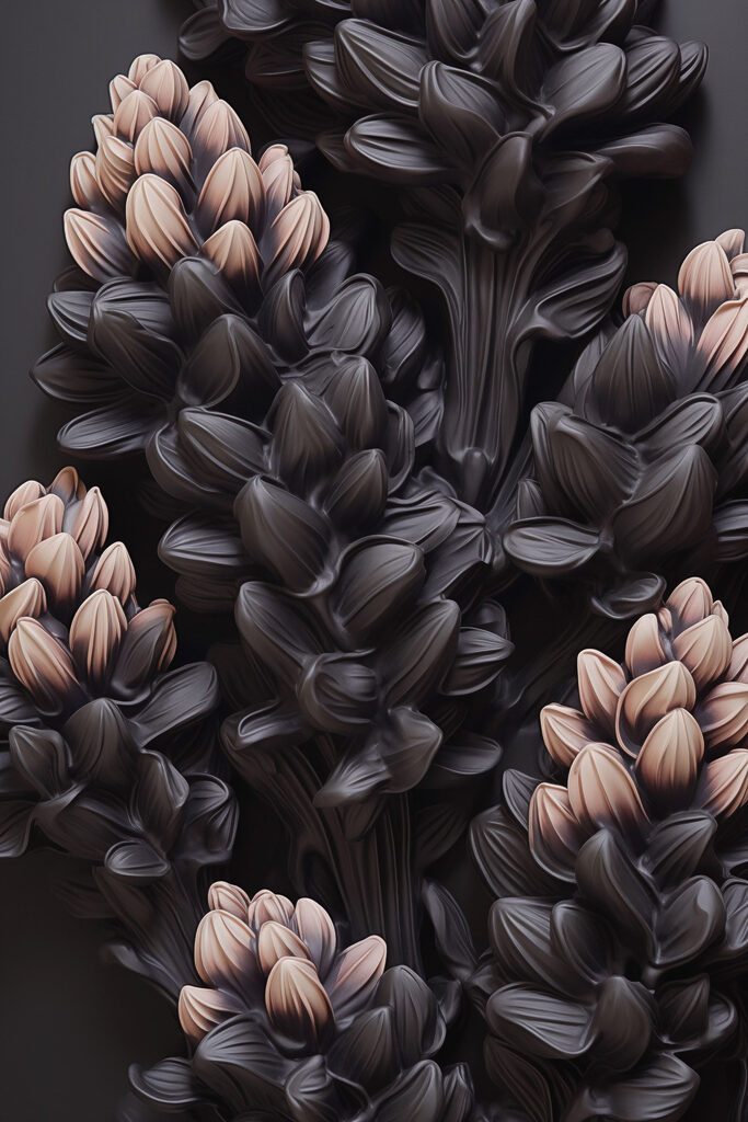 Blooming beauty against a dark backdrop Blooming beauty against a dark backdrop