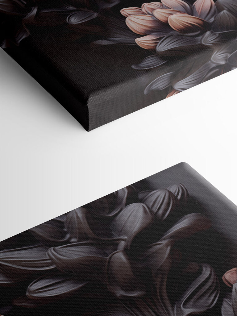 Blooming beauty against a dark backdrop Blooming beauty against a dark backdrop