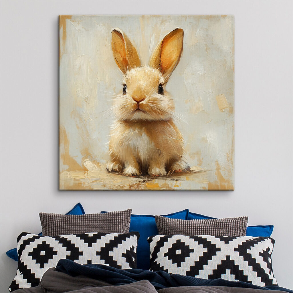 Close up of a rabbit