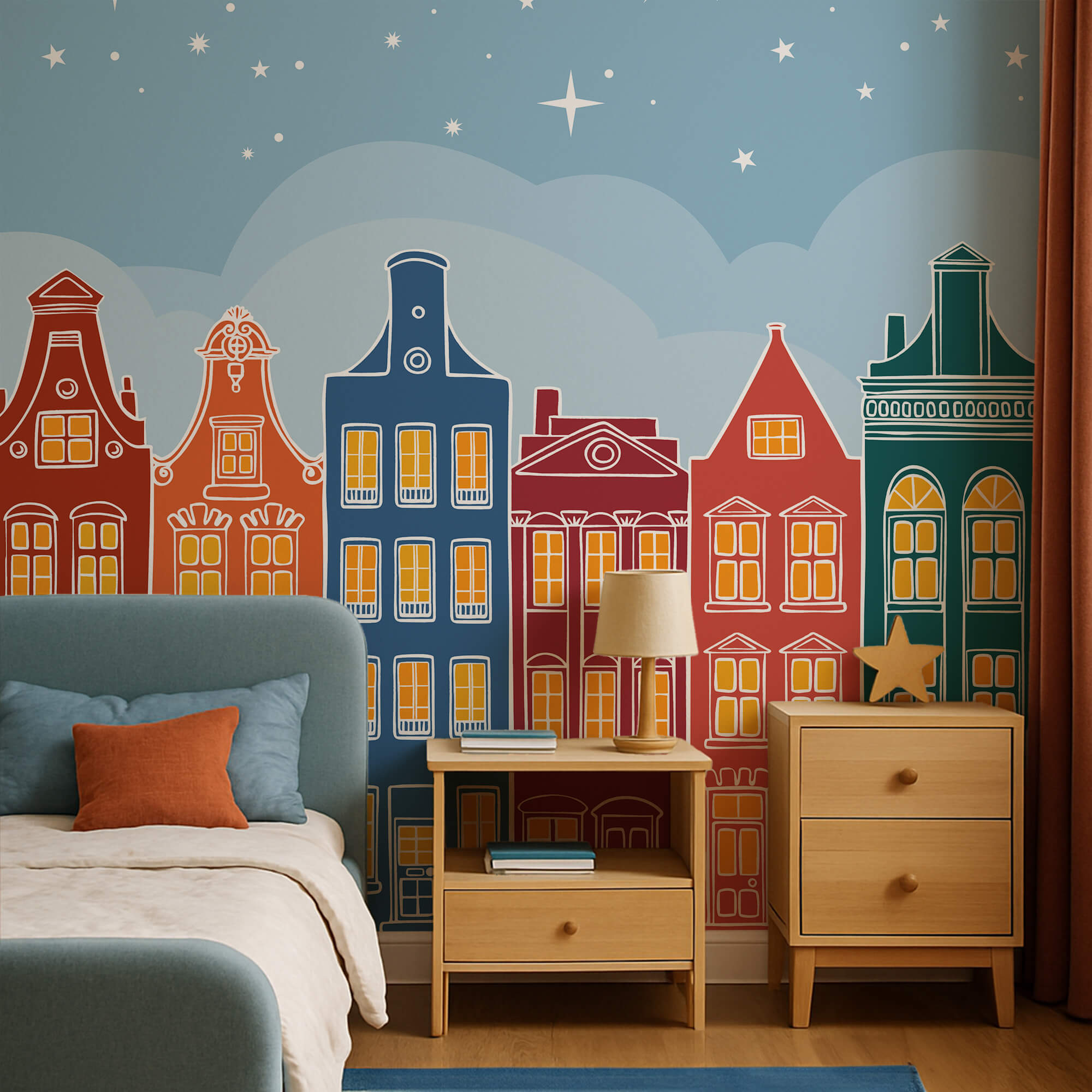 Rad farebných budov Rad farebných budov