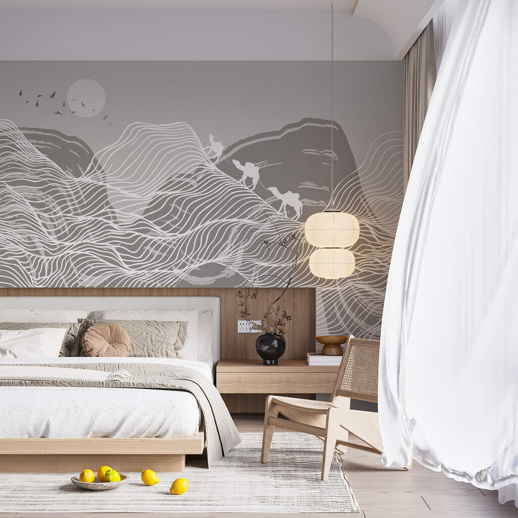 Biele čiary na sivom pozadí Biele čiary na sivom pozadí