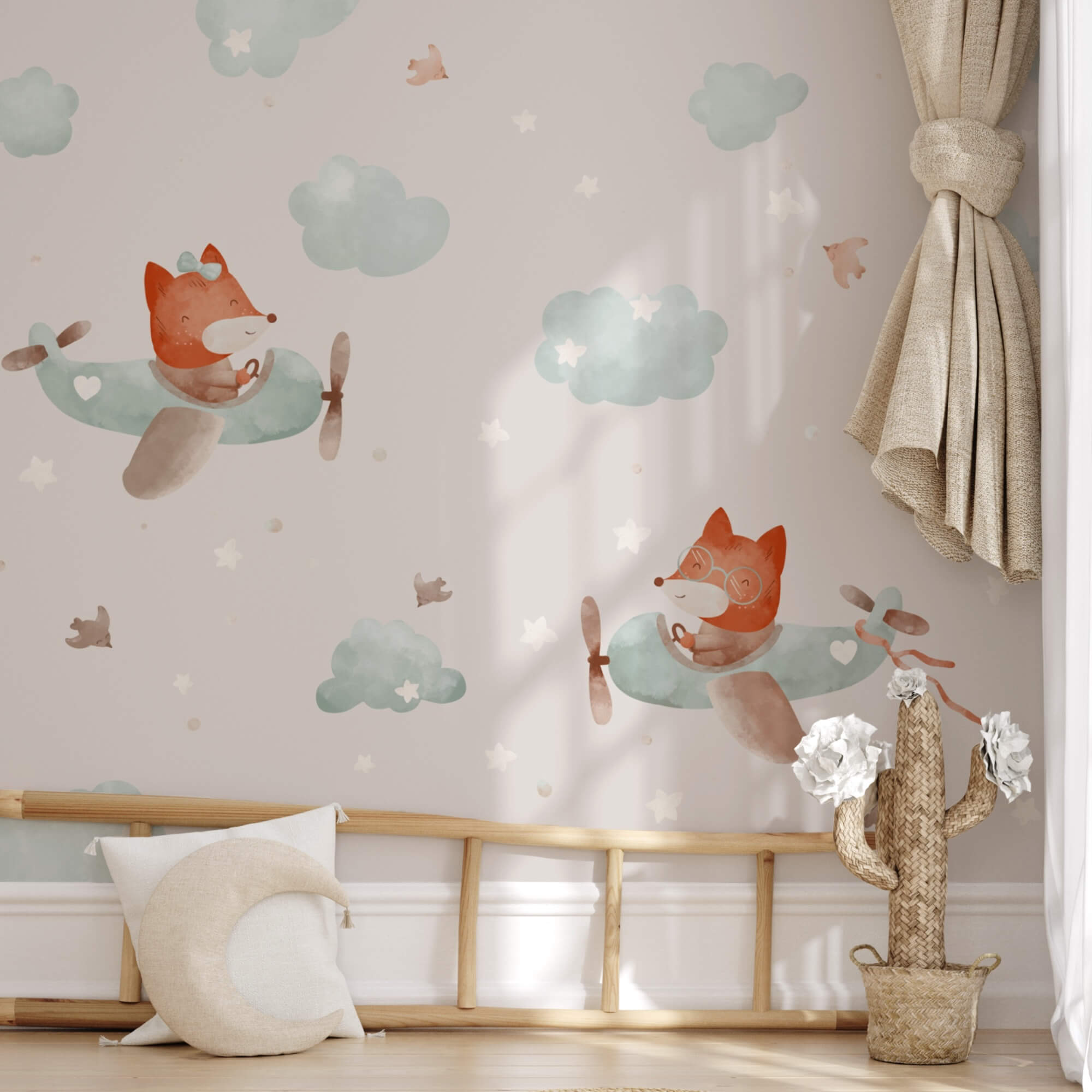 Vzor líšok lietajúcich na lietadlách Vzor líšok lietajúcich na lietadlách