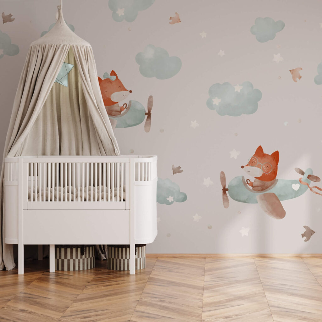 Vzor líšok lietajúcich na lietadlách Vzor líšok lietajúcich na lietadlách