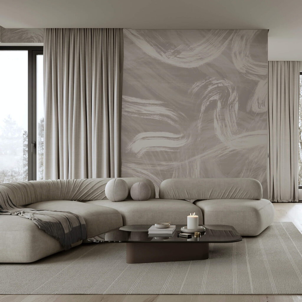 Biele a sivé pozadie