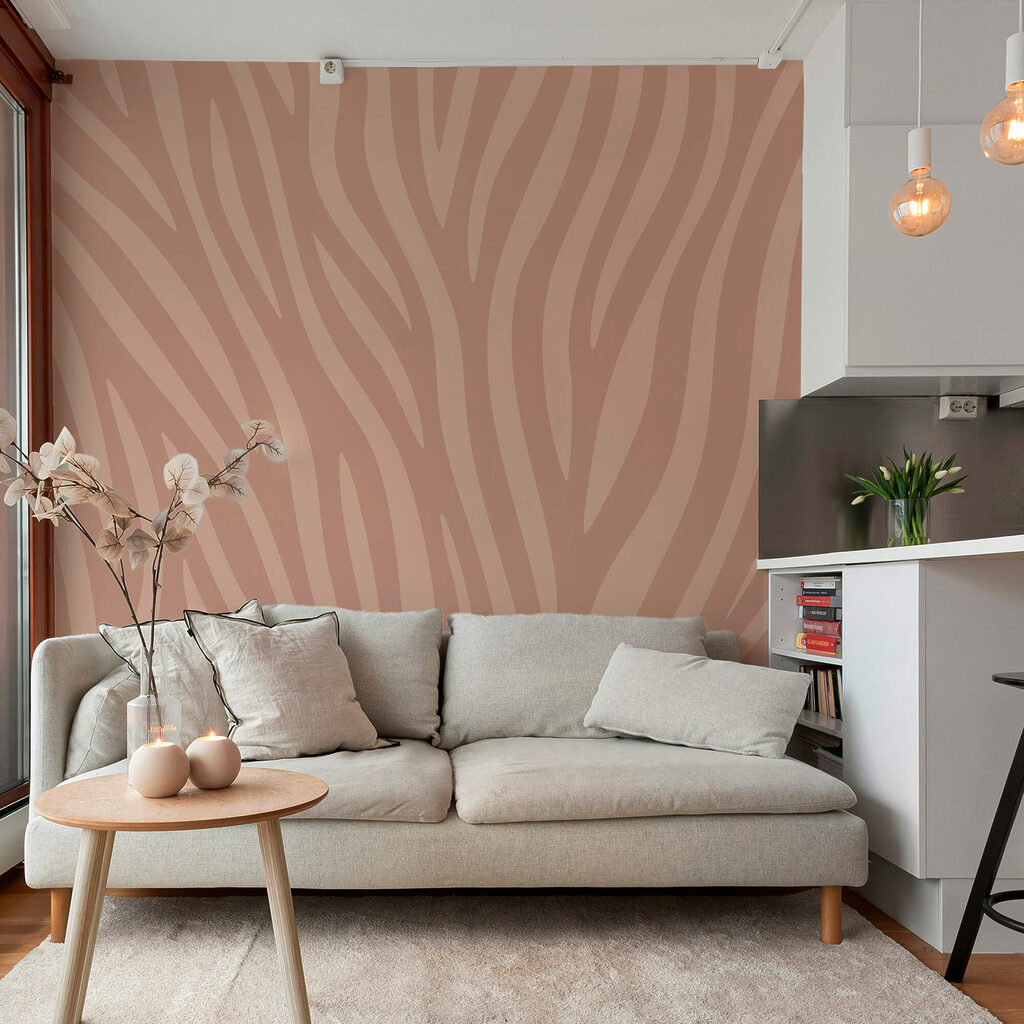 Plynulé línie v jemných odtieňoch