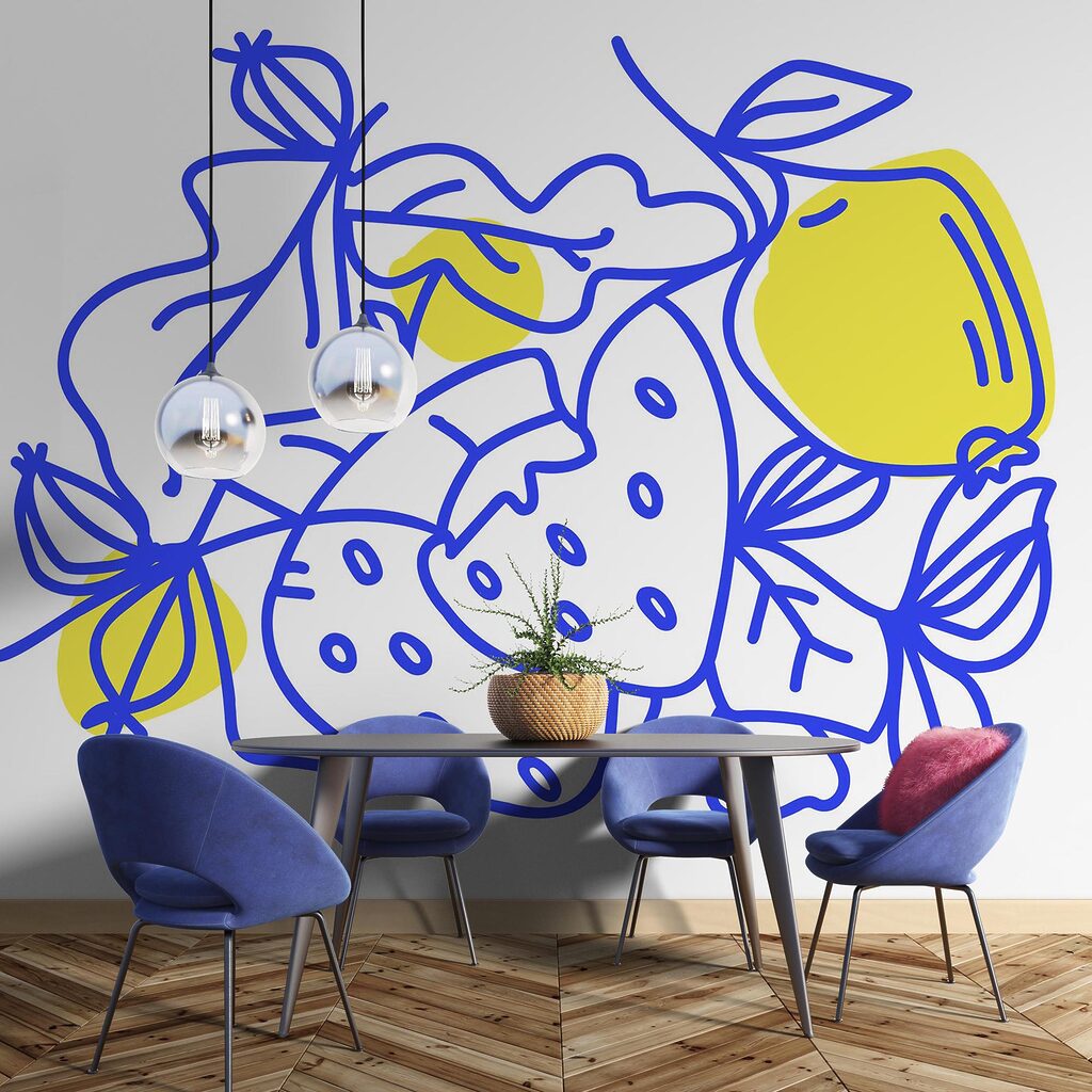 Kreslenie plodov a listov