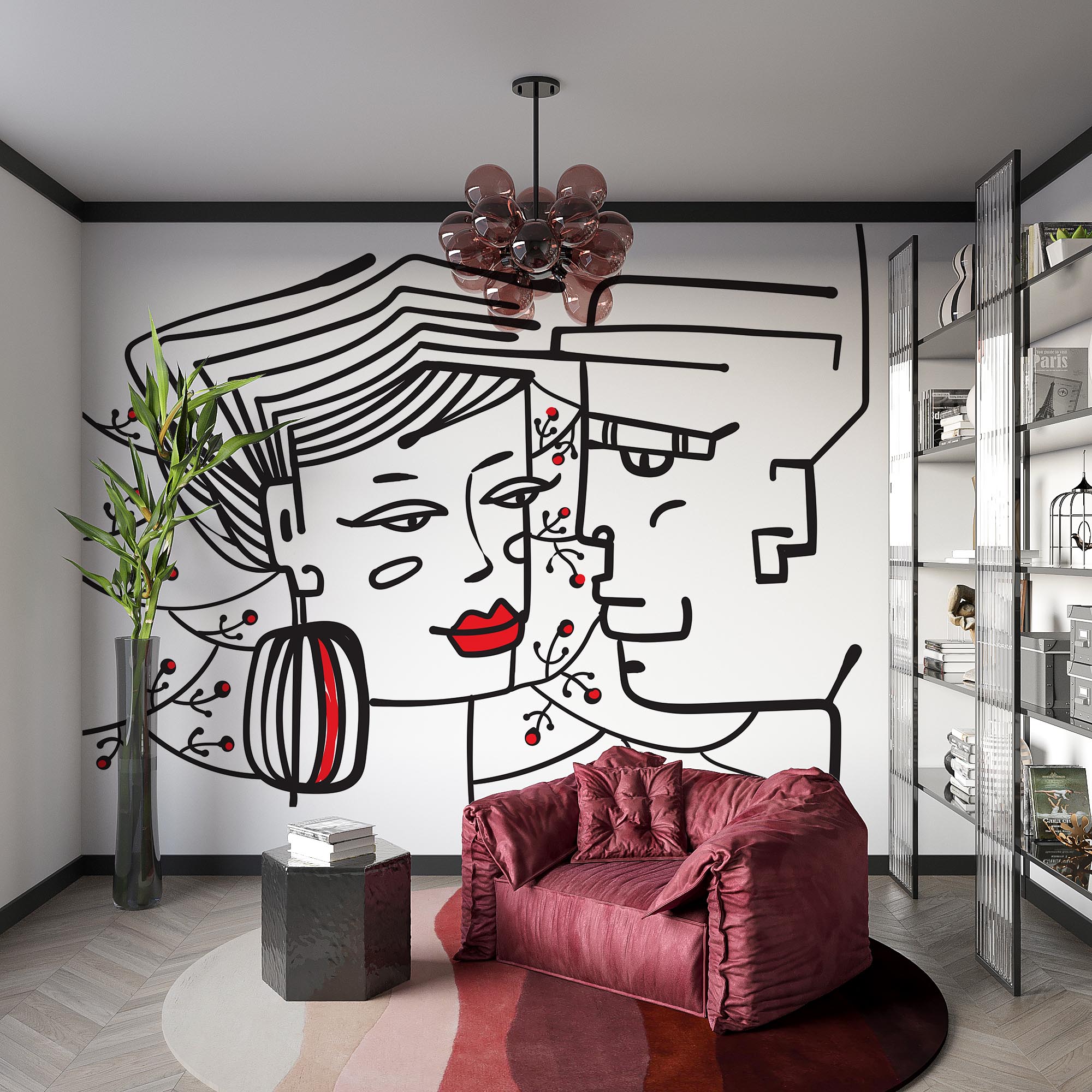 Kresba muža a ženy