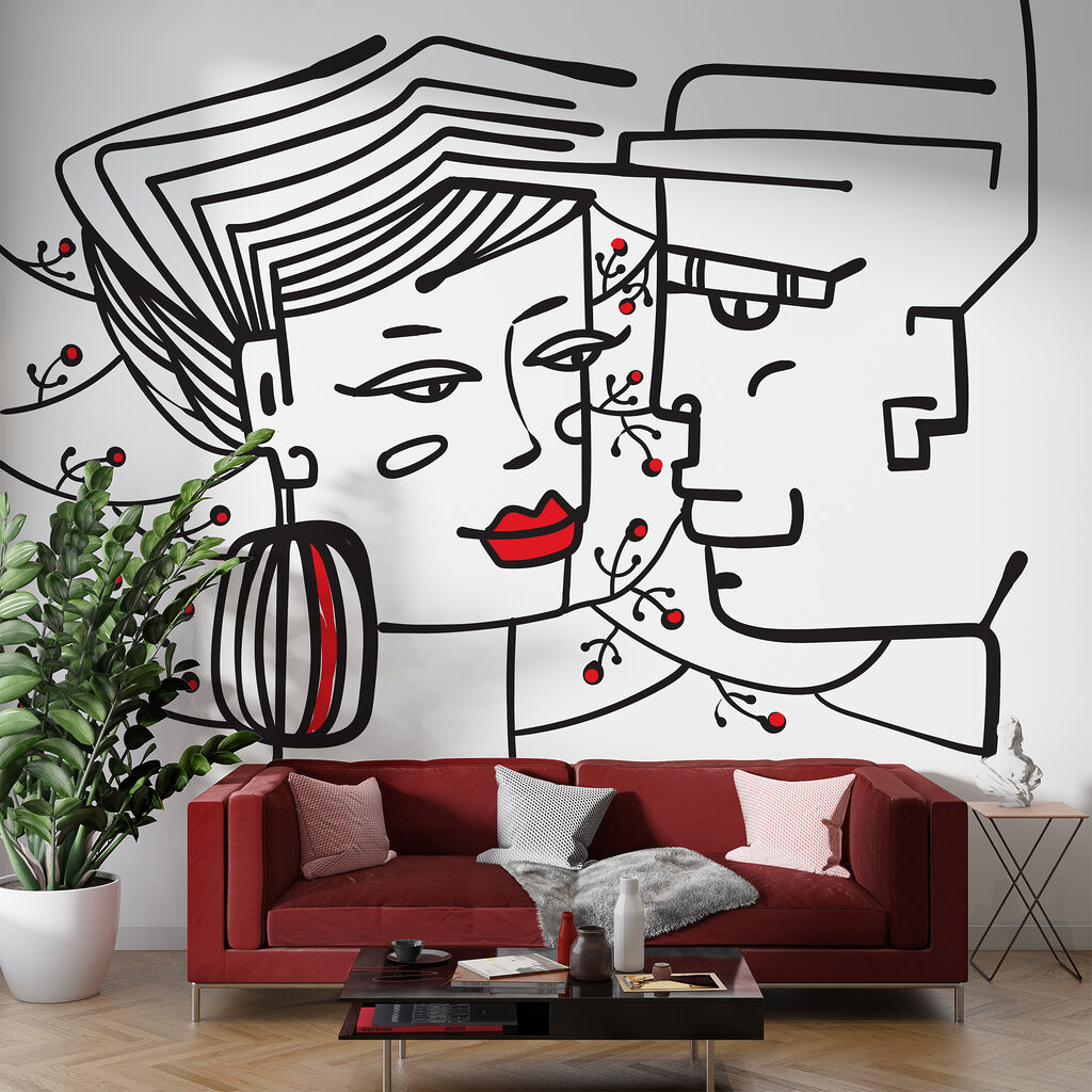 Kresba muža a ženy