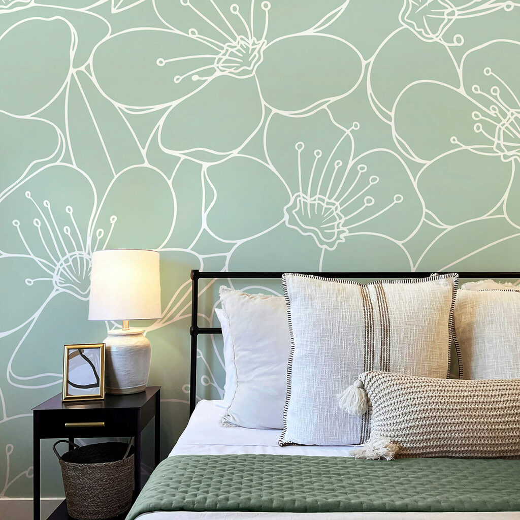 Vzor kvetov a listov