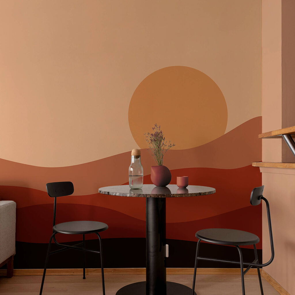 Západ slnka nad púšťou