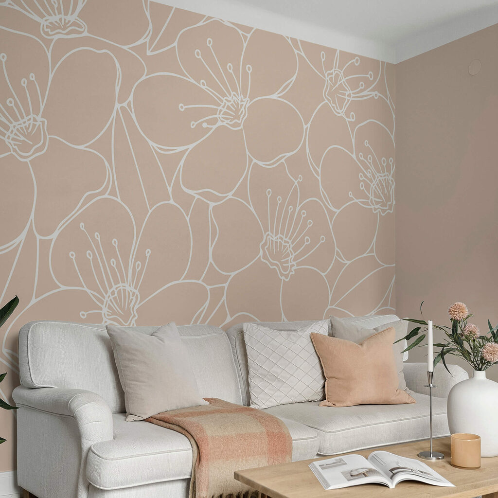 Vzor kvetov a listov Vzor kvetov a listov