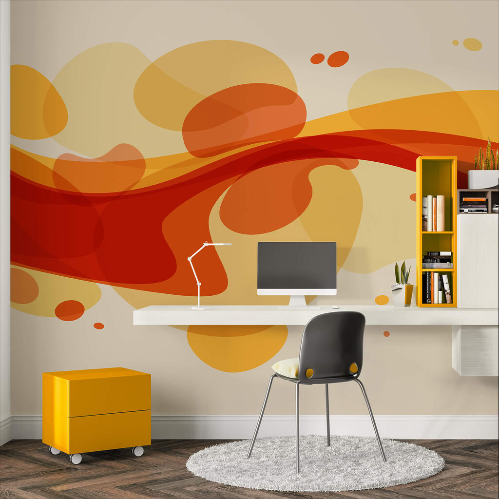 Červené a žlté víry Červené a žlté víry