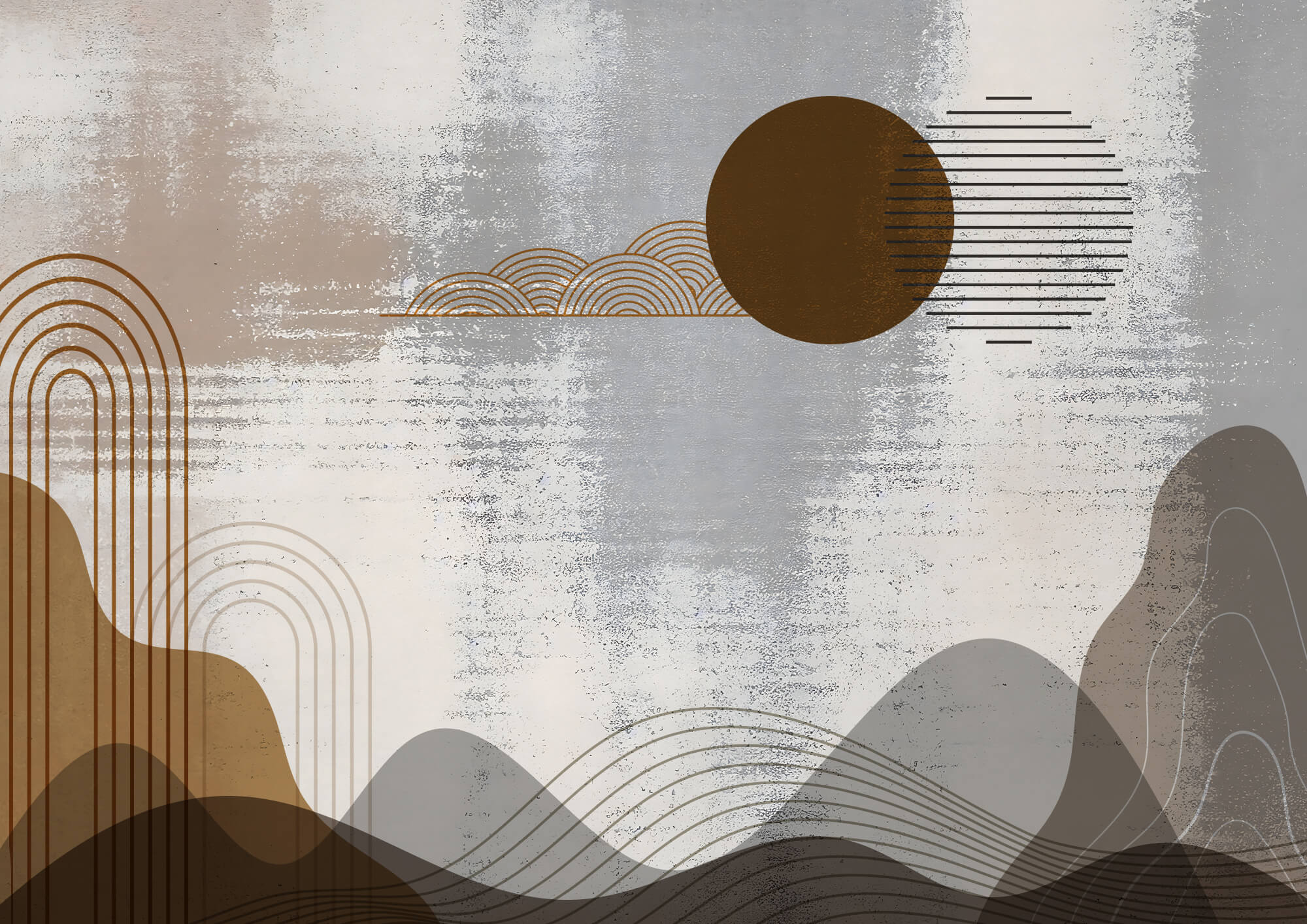 Painting of a landscape