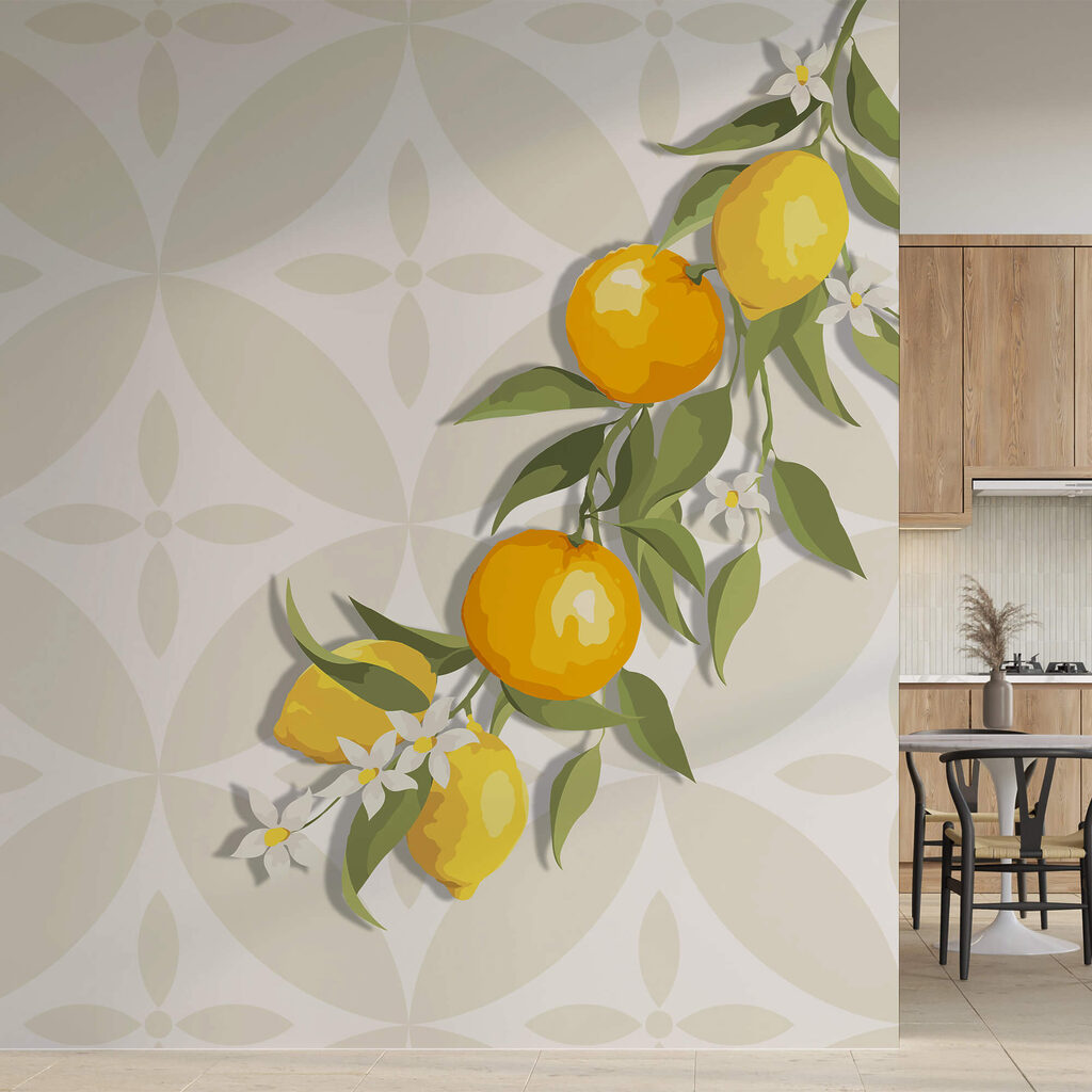 Žlté plody na konári